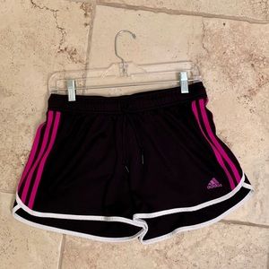 Adidas 🖤 Athletic Sport Gym Medium Stripe Shorts